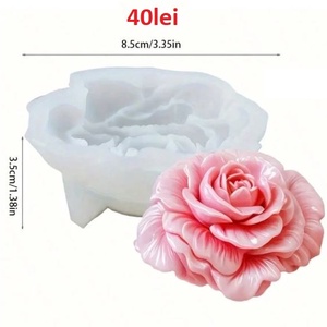 Matrite Flori din Silicon pentru Aranjamente Florale � lumanari, sapun, ipsos, Accessorii si unelte, Materie prima mixta, Lumanare, Fabricare de sapun, Lumanare si fabricarea lumanarilor, ARTYNOS