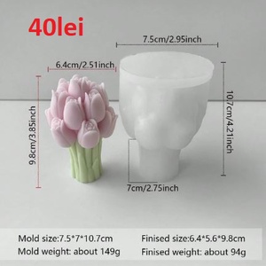 Matrite din Silicon pentru Aranjamente florale � lumanari, sapun, ipsos, Casa & Stil de viata, Lumanari, parfumuri, arome, Ceara parfumata, Fabricare de sapun, Lumanare si fabricarea lumanarilor, ARTYNOS