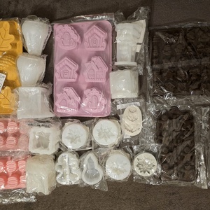 Lot 21 matrite NOI � Toamna, Halloween si Craciun, Accessorii si unelte, Materie prima mixta, Lumanare, Fabricare de sapun, Lumanare si fabricarea lumanarilor, ARTYNOS