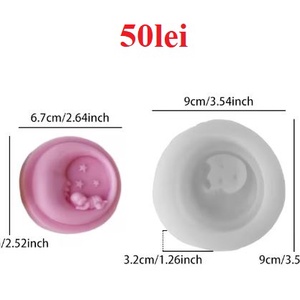 Lot 37 matrițe NOI � Marturii Botez si Nunta - accessorii și unelte - materie primă mixtă - lumânare - Artynos.ro