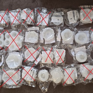 Lot 10 Matrite Florale NOI, Accessorii si unelte, Materie prima mixta, Lumanare, Fabricare de sapun, Lumanare si fabricarea lumanarilor, ARTYNOS