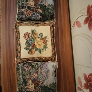 Set 3 pernute ornament, Casa & Stil de viata, Decoratiuni de casa, Decoratiuni de masa si rafturi, Decoratiuni de masa, , Pernute ornament 25/25 cm cu fermoar, ARTYNOS