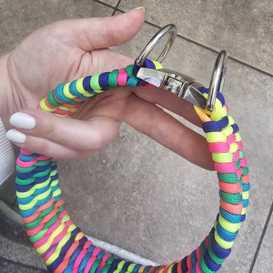 Zgardă câine paracord trilobite � multicolor (testată pe câini activi) - casă & stil de viață - accesorii pentru animale  - echipamente pentru câini - zgardă pentru câini - Artynos.ro