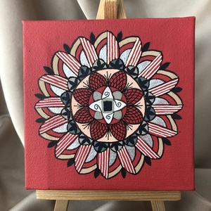 Mandala Pictata, Casă & Stil de viață, Accesorii pentru decorat casa, Decorațiuni cu tematică spirituală, Mandala, Pictură, ARTYNOS