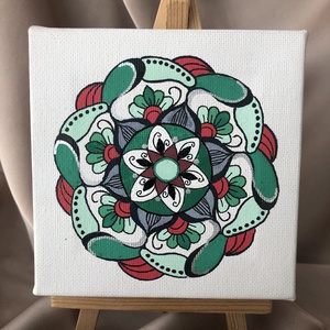 Mandala Pictata, Arte vizuale și accesorii , Picturi, Pictură acrilică, , ARTYNOS