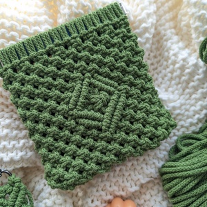 Set Breloc si Portofel Moss Green - Artynos.ro