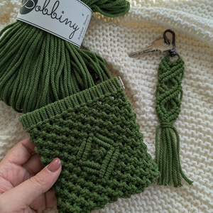 Set Breloc și Portofel Moss Green - accessorii și unelte - accesorii decorative - alte accesorii - Artynos.ro
