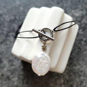 Colier Choker cu Perlă Baroque - bijuterii - coliere - coliere din perle - Artynos.ro