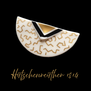 Brosa vintage de colectie Hutschenreuther 1814 - Artynos.ro