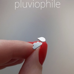 Cercei din argint 92.5 PLUVIOPHILE - bijuterii - cercei - cercei din argint - Artynos.ro