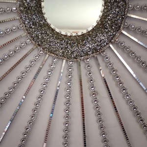 Oglinda soare eleganta crushed glass mosaic mirror - casă & stil de viață - decorațiuni de casă - oglinzi - Artynos.ro