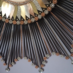Beautiful Round Black 31 Glam Clear and Rose Gold Crystals Sunburst Mirror - casă & stil de viață - decorațiuni de casă - oglinzi - Artynos.ro