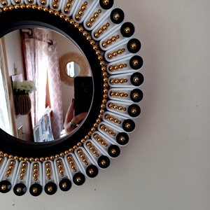 Elegant Handmade 35 cm Diameter Glam Sunburst Mirror - casă & stil de viață - decorațiuni de casă - oglinzi - Artynos.ro