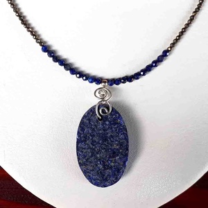 Lapis lazuli si pirita - Artynos.ro