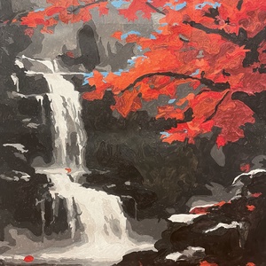 Peisaj din salbaticie , Casa & Stil de viata, Decoratiuni de casa, Picturi murale, Tablouri/picturi pe panza, Altele, ARTYNOS