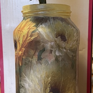 Obiect decorativ , Casa & Stil de viata, Decoratiuni de casa, Accesorii florale, Buchete de flori, Decoupage, transfer si tehnici servetel, ARTYNOS