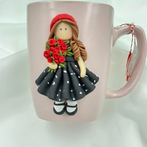 Cana păpușa, Casa & Stil de viata, Accesorii pentru echipamente de bucatarie, Accesorii de servire, Cani, Ceramica, Lucrare cu argila, ARTYNOS