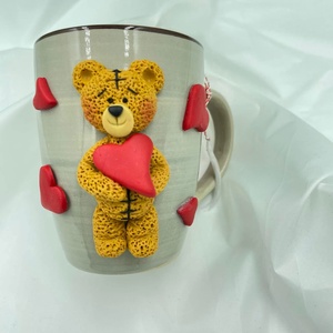 Cana Ursulet, Casa & Stil de viata, Accesorii pentru echipamente de bucatarie, Accesorii de servire, Cani, Lucrare cu argila, ARTYNOS