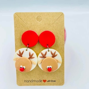 Cercei Craciun , Bijuterii, Cercei, Cercei lungi, Lucrare cu argila, ARTYNOS