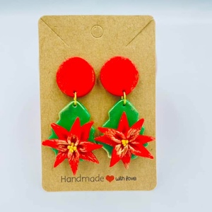 Cercei Crăciun  - bijuterii - cercei - cercei lungi - Artynos.ro