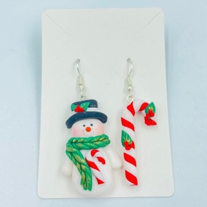 Cercei Crăciun  - bijuterii - cercei - cercei cu figurine - Artynos.ro