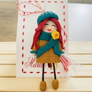 Mărțișor fetita - bijuterii - mărțișor - Artynos.ro