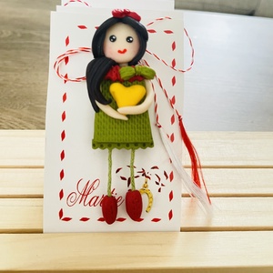 Mărțișor fetita - bijuterii - mărțișor - Artynos.ro