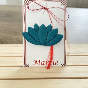 Mărțișor nufar - bijuterii - mărțișor - Artynos.ro