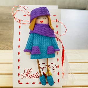 Mărțișor fetita - bijuterii - mărțișor - Artynos.ro