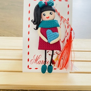 Mărțișor fetita - bijuterii - mărțișor - Artynos.ro