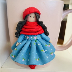 Cana Papusa Alma, Casa & Stil de viata, Decoratiuni de casa, Decoratiuni de pereti, Capcana de vise, Lucrare cu argila, ARTYNOS