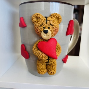 Cana Ursulet cu inimioare - Artynos.ro