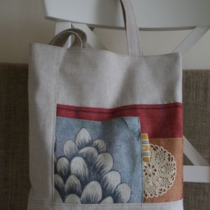 Geanta Boho, Geantă și husă, Geantă pentru cumpărături, Geantă shopper, geantă tote, geantă textilă, Cusătură, ARTYNOS