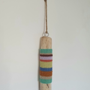 Decoratiune perete din Driftwood si Aă II - casă & stil de viață - accesorii pentru decorat casa - decorațiuni de pereți, decorațiuni suspendate - decorațiuni perete, macramé - Artynos.ro