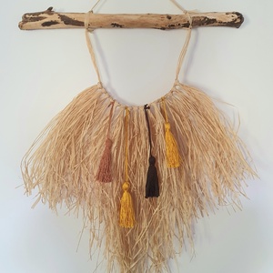 Decoratiune perete cu Ciucuri, Casă & Stil de viață, Accesorii pentru decorat casa, Decorațiuni de pereți, decorațiuni suspendate, Decorațiuni suspendate, Împletitură, ARTYNOS