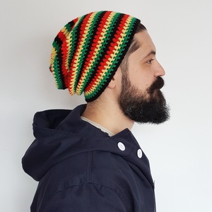 Caciula Rasta pentru Barbati, Îmbrăcăminte și modă, Eșarfe, pălării, fularuri, Căciulă, Croșetat, ARTYNOS