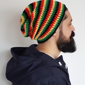 Caciula Rasta pentru Barbati - îmbrăcăminte și modă - eșarfe, pălării, fularuri - căciulă - Artynos.ro