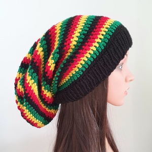 Caciula Rasta Unisex  - îmbrăcăminte și modă - eșarfe, pălării, fularuri - căciulă - Artynos.ro