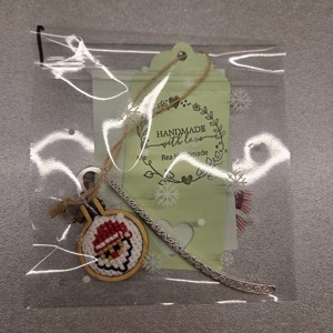 Semn de carte Moș Crăciun - crăciun - cadouri de moș crăciun - cadouri de moș crăciun - Artynos.ro