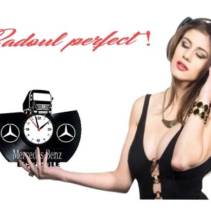 MERCEDES-ceas de perete (personalizabil) - casă & stil de viață - accesorii pentru decorat casa - decorațiuni de pereți, decorațiuni suspendate - ceasuri de perete - Artynos.ro