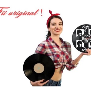 BEATLES-ceas de perete - casă & stil de viață - accesorii pentru decorat casa - decorațiuni de pereți, decorațiuni suspendate - ceasuri de perete - Artynos.ro