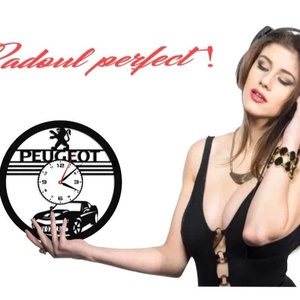 PEUGEOT-ceas de perete(personalizabil) - casă & stil de viață - accesorii pentru decorat casa - decorațiuni de pereți, decorațiuni suspendate - ceasuri de perete - Artynos.ro