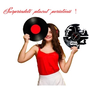 STAR WARS- ceas de perete - casă & stil de viață - accesorii pentru decorat casa - decorațiuni de pereți, decorațiuni suspendate - ceasuri de perete - Artynos.ro