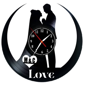 LOVE-ceas de perete(personalizabil) - Artynos.ro