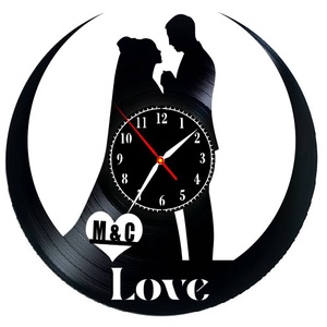 LOVE-ceas de perete(personalizabil), Casă & Stil de viață, Accesorii pentru decorat casa, Decorațiuni de pereți, decorațiuni suspendate, Ceasuri de perete, , ARTYNOS