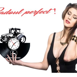 JOHN DEERE-ceas de perete - casă & stil de viață - accesorii pentru decorat casa - decorațiuni de pereți, decorațiuni suspendate - ceasuri de perete - Artynos.ro