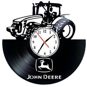 JOHN DEERE-ceas de perete, Casă & Stil de viață, Accesorii pentru decorat casa, Decorațiuni de pereți, decorațiuni suspendate, Ceasuri de perete, , ARTYNOS