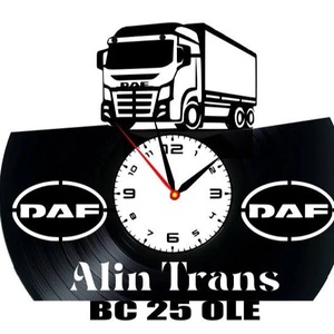 DAF-ceas de perete- (personalizabil), Casă & Stil de viață, Accesorii pentru decorat casa, Decorațiuni de pereți, decorațiuni suspendate, Ceasuri de perete, , ARTYNOS