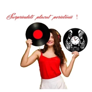 SALON TATUAJE-ceas de perete - casă & stil de viață - accesorii pentru decorat casa - decorațiuni de pereți, decorațiuni suspendate - ceasuri de perete - Artynos.ro