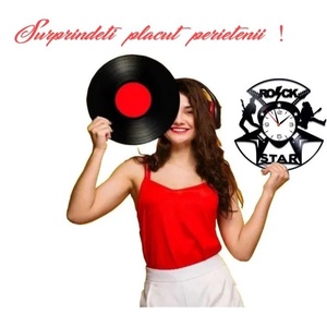 ROCK STAR-ceas de perete - casă & stil de viață - accesorii pentru decorat casa - decorațiuni de pereți, decorațiuni suspendate - ceasuri de perete - Artynos.ro